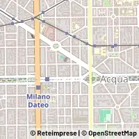 Mapa Milano