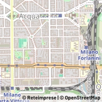 Mapa Milano