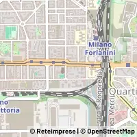 Mapa Milano