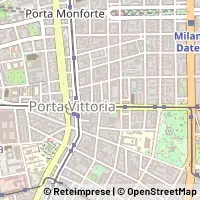 Mapa Milano