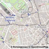 Hartă Milano