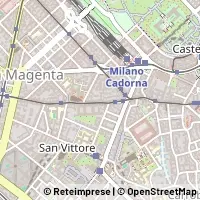 Mapa Milano