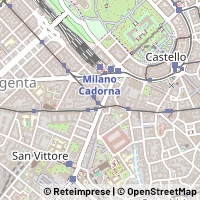 Karte Milano
