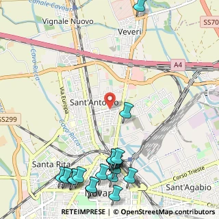 Mappa Via Filippo Maria Beltrami, 28100 Novara NO, Italia (1.5235)