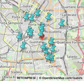 Mappa Via Amatore Sciesa, 20135 Milano MI, Italia (1.56611)
