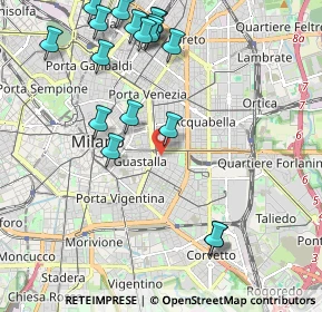 Mappa Via Amatore Sciesa, 20135 Milano MI, Italia (2.43278)
