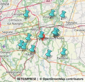 Mappa Via della Grotta, 26833 Lavagna LO, Italia (6.82923)