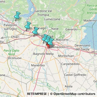 Mappa Raccordo Autostradale Ospitaletto-Montichiari, 25010 Borgosatollo BS, Italia (38.08615)