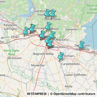 Mappa Raccordo Autostradale Ospitaletto-Montichiari, 25010 Montirone BS, Italia (12.63846)