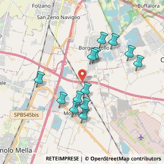 Mappa Raccordo Autostradale Ospitaletto-Montichiari, 25010 Montirone BS, Italia (1.84462)
