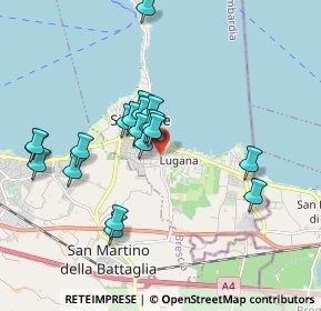 Mappa Via Cavalieri Vittorio Veneto, 25019 Sirmione BS, Italia (1.67)