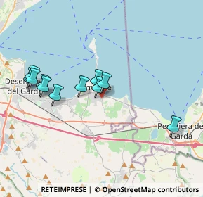 Mappa Via Cavalieri Vittorio Veneto, 25019 Sirmione BS, Italia (3.58455)