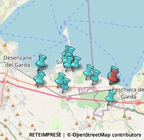 Mappa Via Cavalieri Vittorio Veneto, 25019 Sirmione BS, Italia (2.8955)