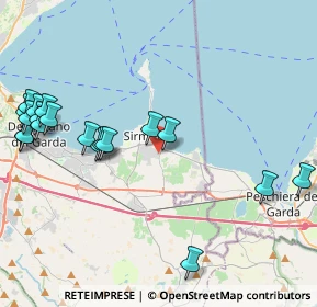 Mappa Via Cavalieri Vittorio Veneto, 25019 Sirmione BS, Italia (5.2585)