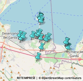 Mappa Via Cavalieri Vittorio Veneto, 25019 Sirmione BS, Italia (2.801)