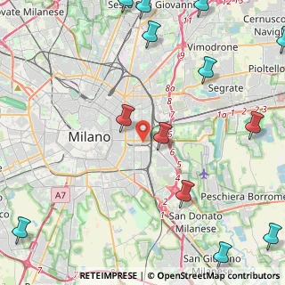 Mappa Via Luigi Calamatta, 20137 Milano MI, Italia (6.61692)