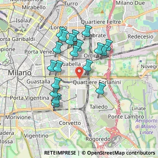 Mappa Via Luigi Calamatta, 20137 Milano MI, Italia (1.673)