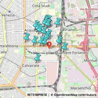 Mappa Via Luigi Calamatta, 20137 Milano MI, Italia (0.773)