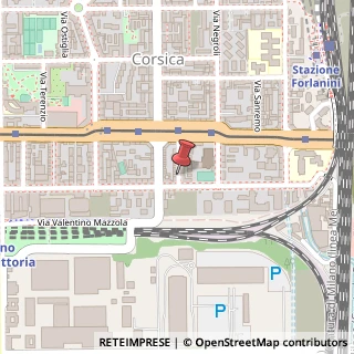 Mappa Via Luigi Calamatta,  9, 20137 Milano, Milano (Lombardia)