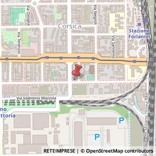 Mappa Via Giovanni Battista Piranesi, 43, 20137 Milano, Milano (Lombardia)