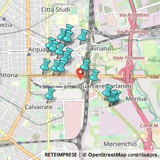 Mappa Via L. de Andreis, 20137 Milano MI, Italia (0.861)