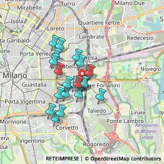 Mappa Via L. de Andreis, 20137 Milano MI, Italia (1.395)