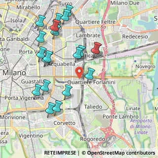 Mappa Via L. de Andreis, 20137 Milano MI, Italia (2.188)