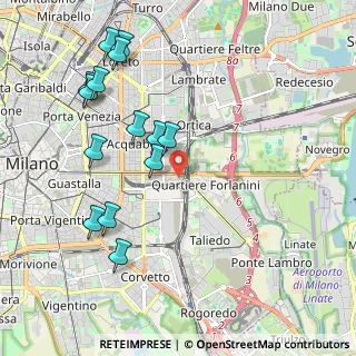 Mappa Via L. de Andreis, 20137 Milano MI, Italia (2.22143)