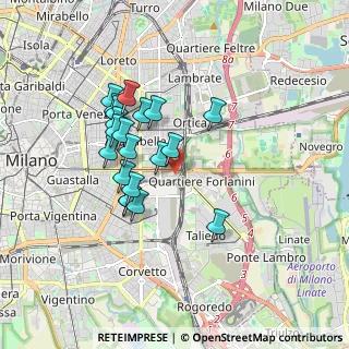 Mappa Via L. de Andreis, 20137 Milano MI, Italia (1.513)