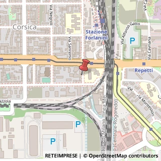 Mappa Via L. de Andreis, 7, 20137 Milano, Milano (Lombardia)