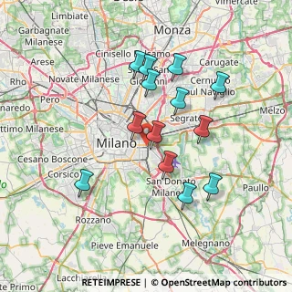Mappa Via L. de Andreis, 20137 Milano MI, Italia (6.52923)
