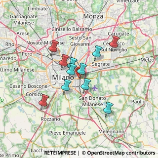 Mappa Via L. de Andreis, 20137 Milano MI, Italia (5.48)
