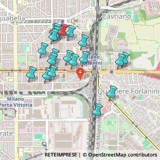 Mappa Via L. de Andreis, 20137 Milano MI, Italia (0.4955)