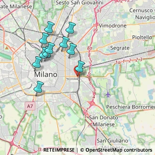 Mappa Via L. de Andreis, 20137 Milano MI, Italia (3.92455)