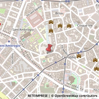 Mappa Via Lanzone,  4, 20123 Milano, Milano (Lombardia)