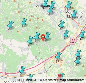 Mappa Via Borgolecco, 36053 Gambellara VI, Italia (5.501)