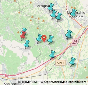 Mappa Via Borgolecco, 36053 Gambellara VI, Italia (3.98692)