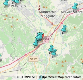 Mappa Contrada Asse, 36054 Montebello Vicentino VI, Italia (6.4015)