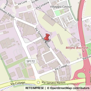 Mappa Via Tommaso Edison, 110, 20019 Settimo Milanese, Milano (Lombardia)