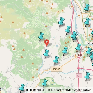 Mappa Via Prov. Valchiusella, 10010 Alice Superiore TO, Italia (6.384)