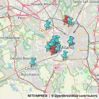Mappa Via del Fusaro, 20146 Milano MI, Italia (2.41643)