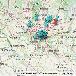 Mappa Via del Fusaro, 20146 Milano MI, Italia (8.45412)