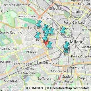 Mappa Via del Fusaro, 20146 Milano MI, Italia (1.27182)