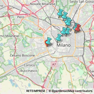 Mappa Via Antonio Cecchi, 20146 Milano MI, Italia (4.33818)