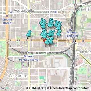 Mappa Via Giovanni Battista Piranesi, 20137 Milano MI, Italia (0.301)