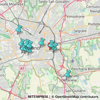 Mappa Via Giovanni Battista Piranesi, 20137 Milano MI, Italia (3.71545)