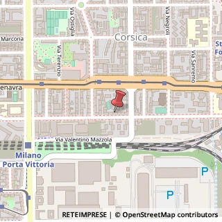Mappa Via Giovanni Battista Piranesi, 35, 20137 Milano, Milano (Lombardia)