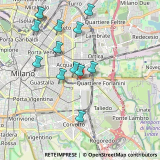 Mappa Via Giovanni Battista Piranesi, 20137 Milano MI, Italia (2.18154)
