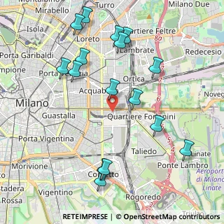 Mappa Via Giovanni Battista Piranesi, 20137 Milano MI, Italia (2.3025)
