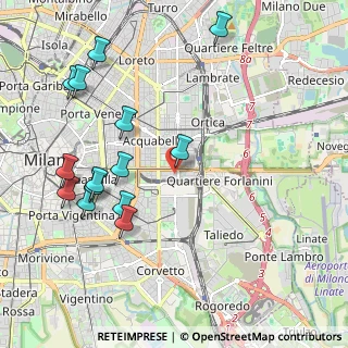 Mappa Via Giovanni Battista Piranesi, 20137 Milano MI, Italia (2.31786)